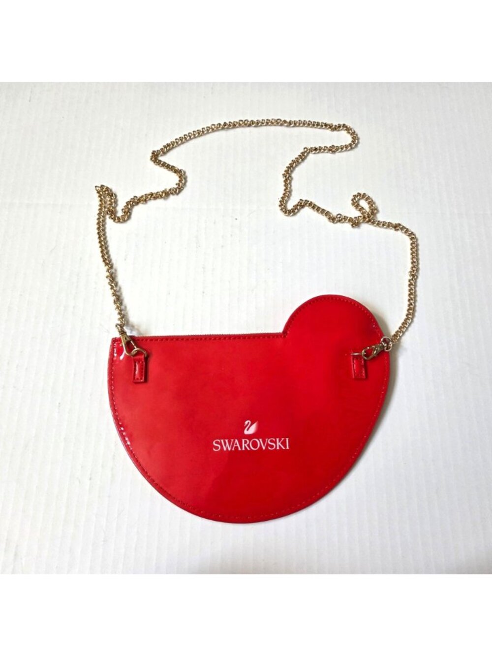 Swarovski Purse Red Colorful Parrot Tropical Cocktail Party Crossbody Bag Clutch - Picture 5 of 14